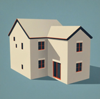 Online Architectural Services -Building Regulation Drawings for Two Storey Extension 