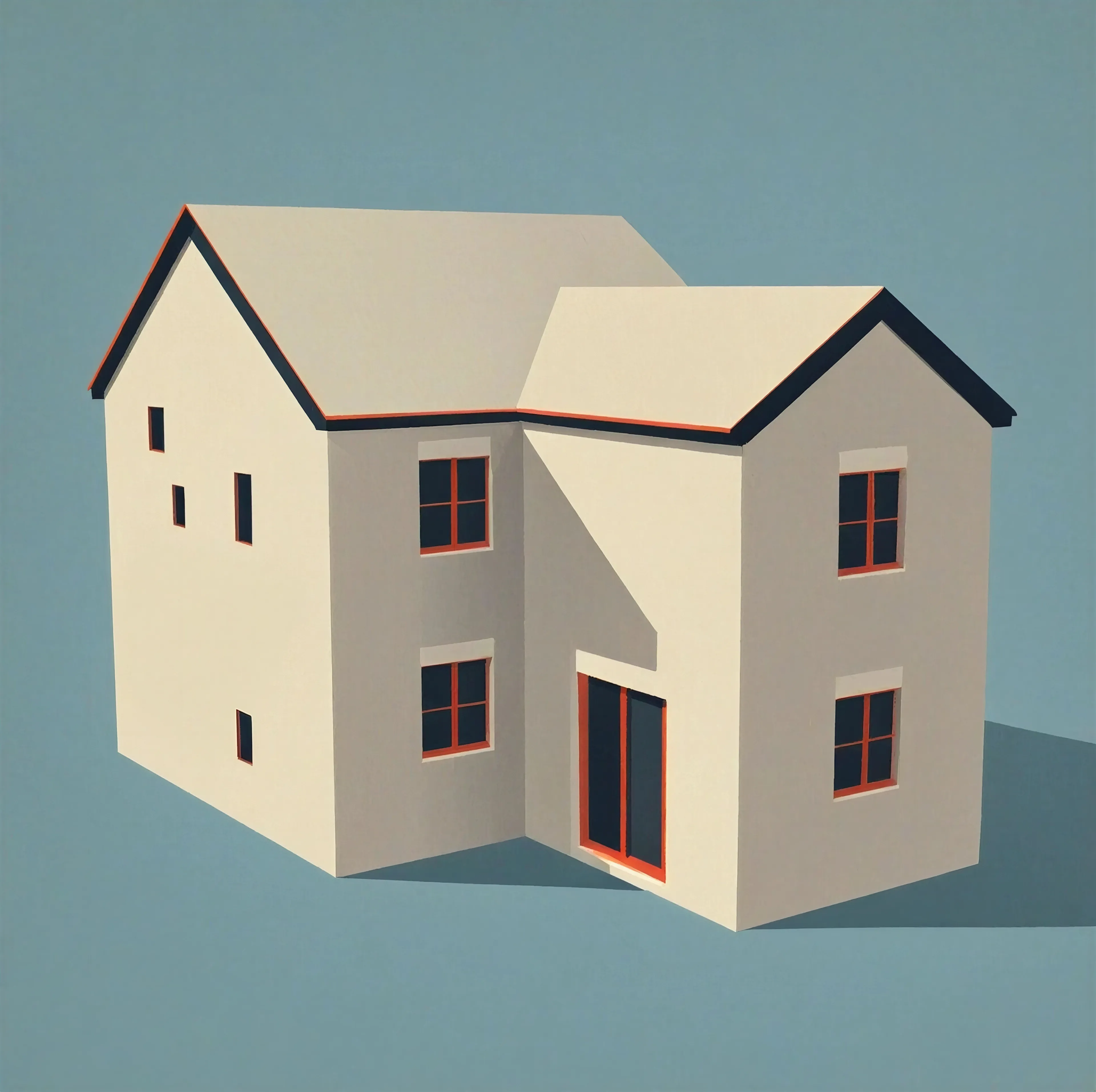 Online Architectural Services -Building Regulation Drawings for Two Storey Extension 
