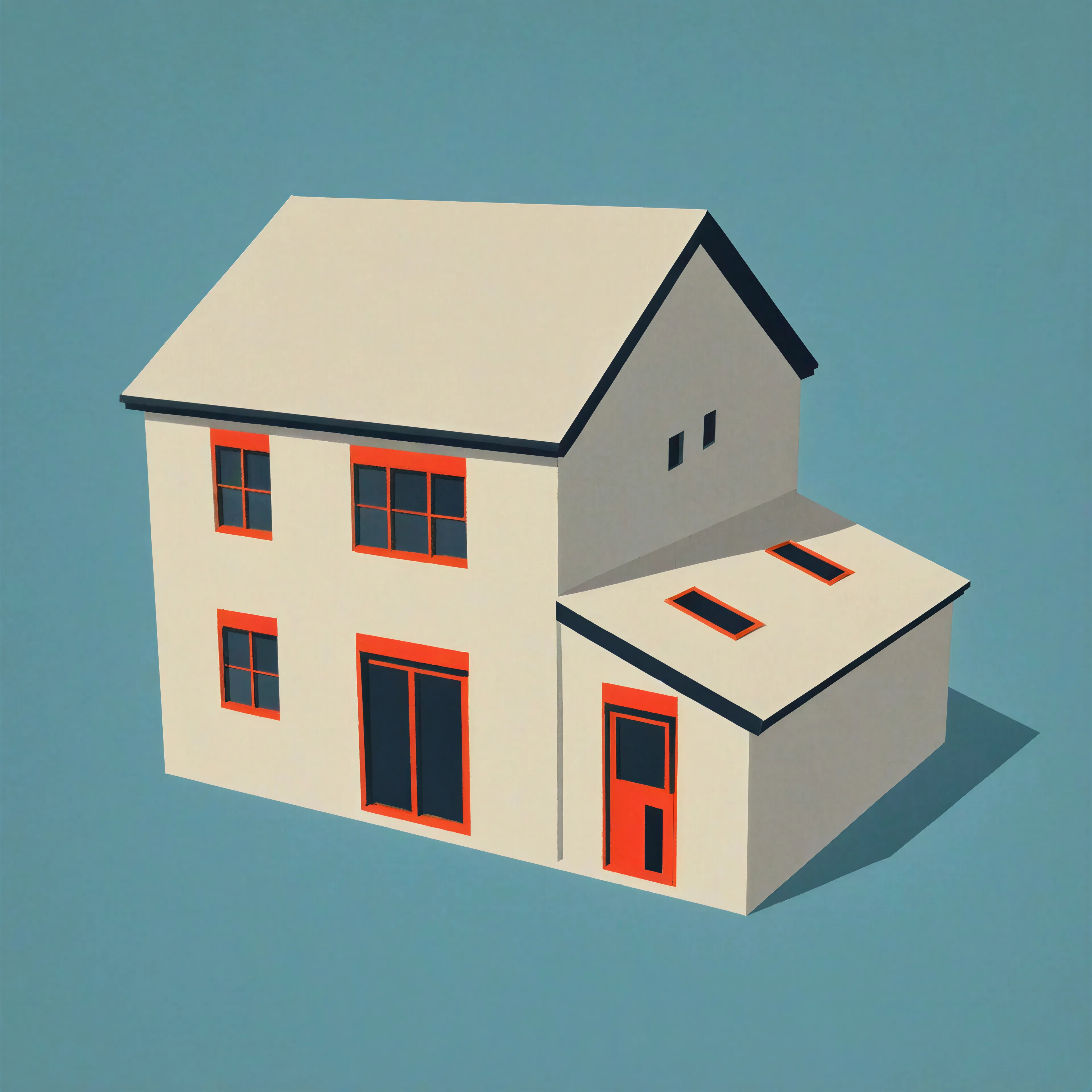 Online Architectural Services -Planning Permission Drawings for Single Storey Side Extension 