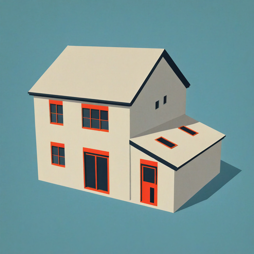 Online Architectural Services -Building Regulation Drawings for Single Storey Side Extension 