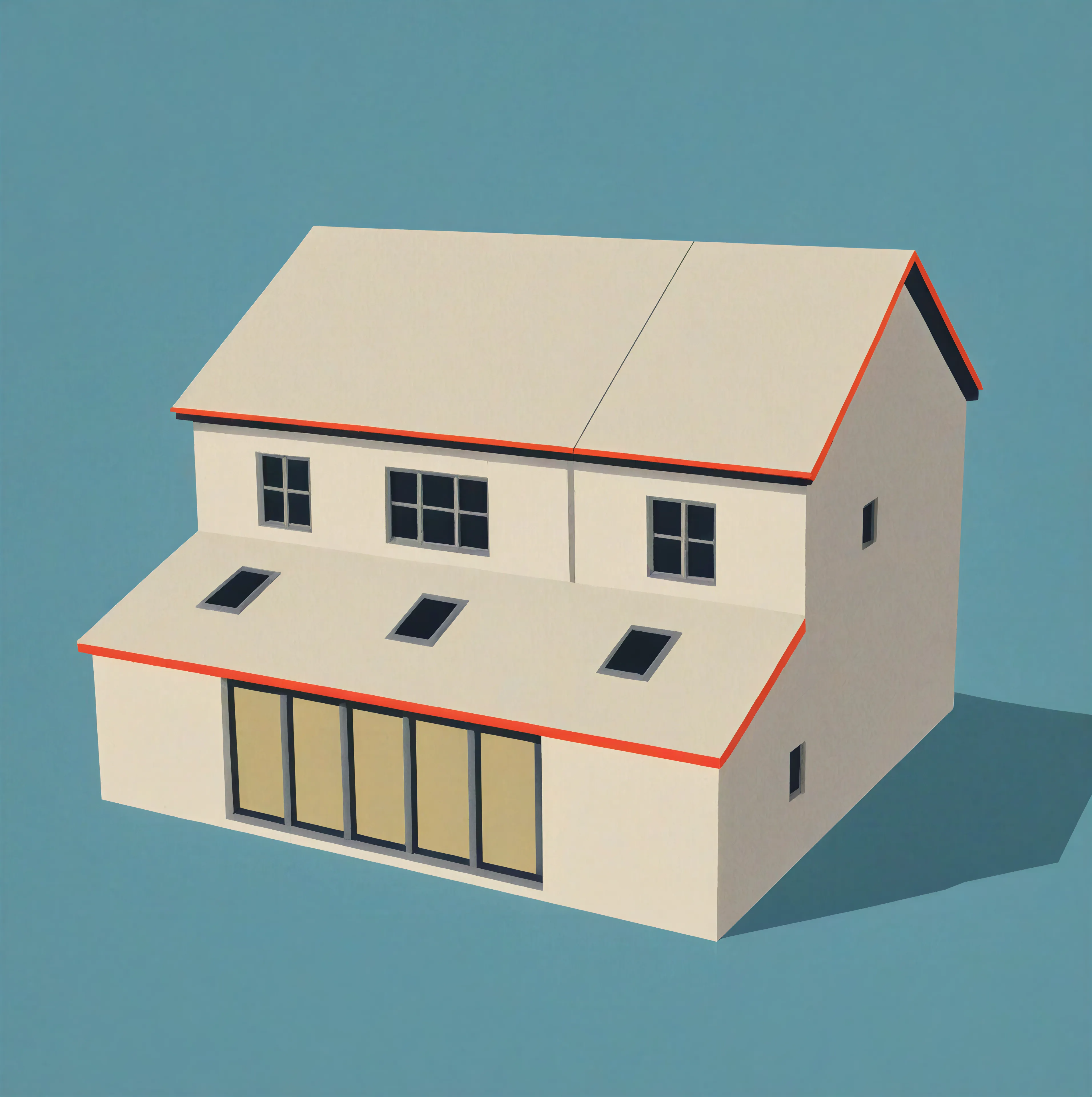 Online Architectural Services -Planning Permission Drawings for 2 Storey Wraparound Exension 